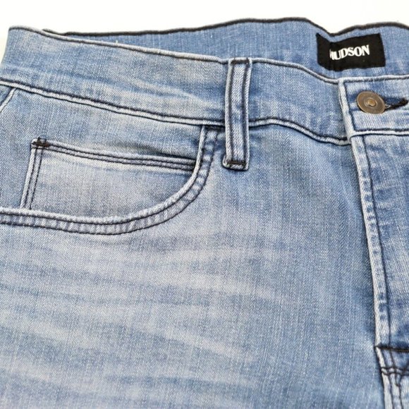 New HUDSON W36 L32 Blake Slim Straight Men's Jeans Duncan - Picture 5 of 11